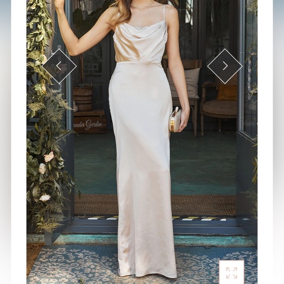 Sugarlips Charisma Cowl Neck Maxi Dress - Picture 11 of 12